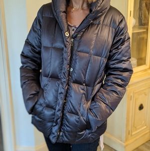 Lands' End Puffer Down Jacket Small